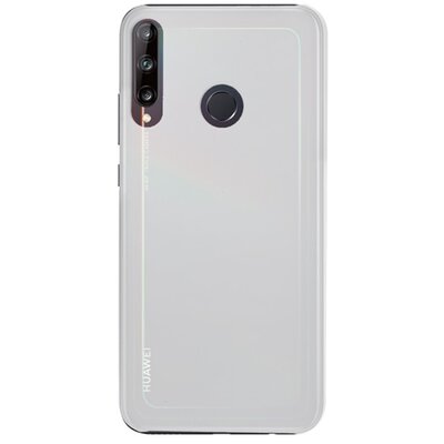 Műanyag hátlapvédő telefontok (gumírozott) Átlátszó [Huawei P40 Lite E / Y7p]