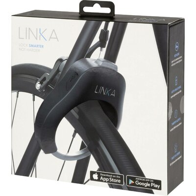 Kerékpárzár okostelefonos alkalmazással, mozgásérzékelő funkció, Linka