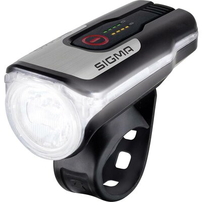 Sigma Kerékpár lámpa készlet, AURA 80 FL / Blaze Set LED, Akkuról üzemeltetett, Fekete