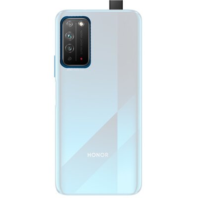 Műanyag hátlapvédő telefontok (gumírozott) ÁTLÁTSZÓ [Honor X10 5G]