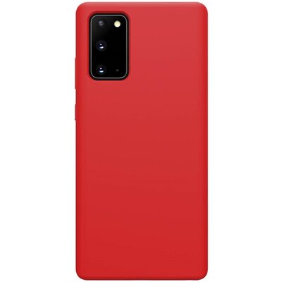 Nillkin Flex Pure szilikon hátlapvédő telefontok (gumírozott) PIROS [Samsung Galaxy Note 20 (SM-N980F)]
