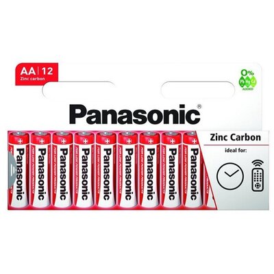 PANASONIC R6RZ-12HH elem (AA, R6RZ, 1.5V) 12db / csomag