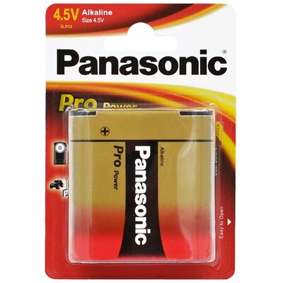 PANASONIC 3LR12PPG-1BP elem (Pro Power 4.5V lapos alkáli/tartós elem) 1db / csomag