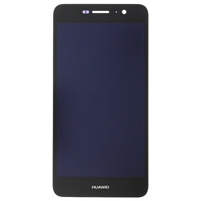 HUAWEI 97070MDX gyári LCD kijelző + érintőpanel, Fekete [Huawei Y6 Pro (2015)]