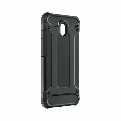 FORCELL ARMOR szilikon + műanyag hibrid hátlapvédő telefontok - Xiaomi Redmi 9A / 9AT, fekete