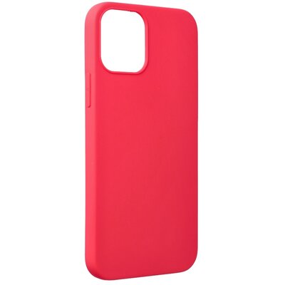 Forcell Soft szilikon hátlapvédő telefontok - Apple iPhone 12, Apple iPhone 12 Pro, piros