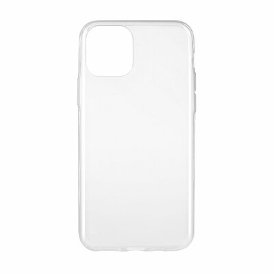 Hátlapvédő telefontok szilikon, gumi hátlap ultra vékony 0,3mm - iPhone 12 PRO MAX, Átlátszó