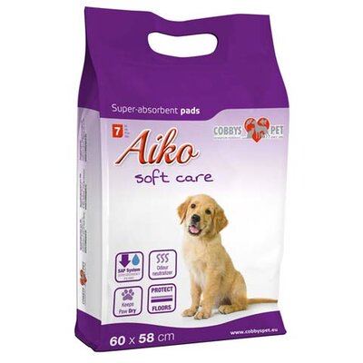 AIKO Soft Care 60x58cm 7db kutyapelenka