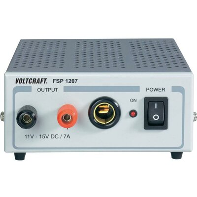 Fix feszültségű, kapcsolóüzemű labortápegység 105W 11-15V 7A, Voltcraft FSP 1207