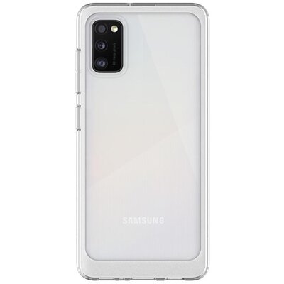 Szilikon hátlapvédő telefontok (közepesen ütésálló, légpárnás sarok), Átlátszó [Samsung Galaxy A41 (SM-A415F)]