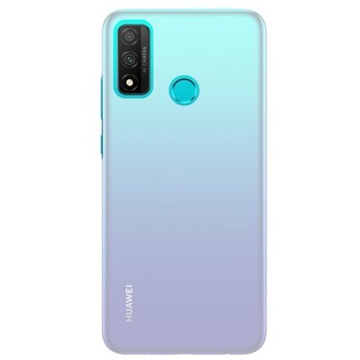 Műanyag hátlapvédő telefontok (gumírozott), Átlátszó [Huawei P Smart (2020)]