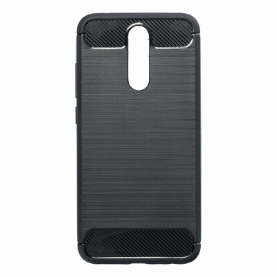 Forcell Carbon szilikon hátlapvédő telefontok, karbon mintás - Xiaomi Redmi 9A, Fekete