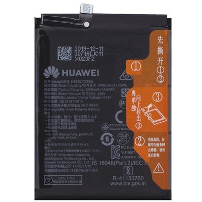 HUAWEI HB525777EEW gyári akkumulátor 3800 mAh LI-Polymer [Huawei P40]
