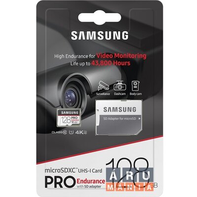 Samsung 128GB SD micro PRO endurance (SDXC Class10)(MB-MJ128GA/EU) memóriakártya