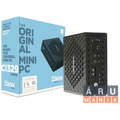 ZOTAC ZBOX CI329 nano Win10 Intel mini asztali PC