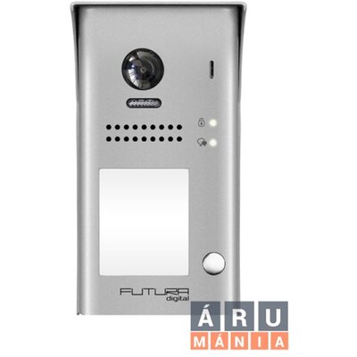 FUTURA VDT – 607C/S1 felületre szerelhető/1050-s látószög/1 lakásos/színes videó kaputelefon kamera egység