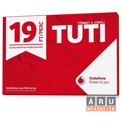 Vodafone Tuti Plus Instant SIM kártya