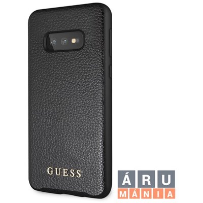 Guess Samsung Galaxy S10 színváltó bőr hatású rozé-fekete tok