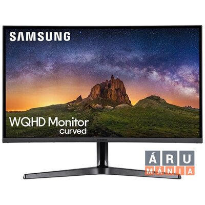 Samsung 31,5" C32JG50QQU WQHD 2HDMI Display port 144Hz ívelt kijelzős monitor