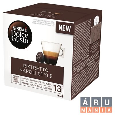 Nescafé Dolce Gusto Ristretto Napoli Style 16 kapszula