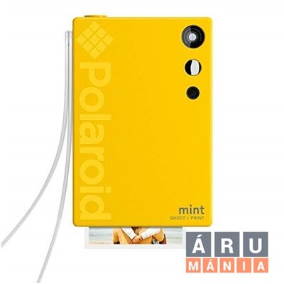 Polaroid Mint P-POLSP02Y sárga instant fényképezőgép és fotónyomtató