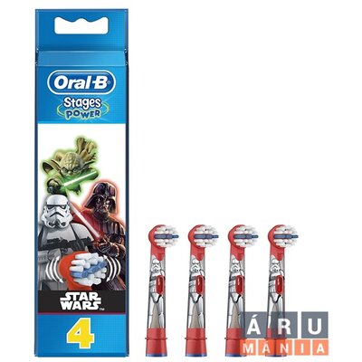 Oral-B EB10-4 Star Wars gyermek fogkeféhez pótfej