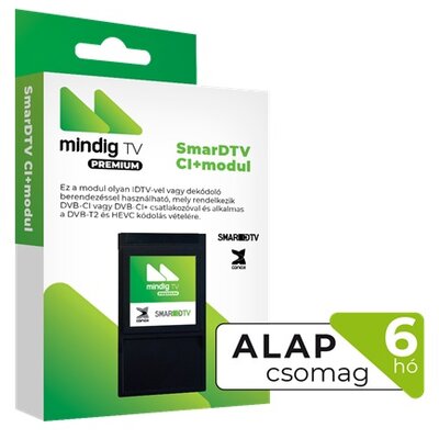 MinDig TV Extra Alap műsorcsomag + CI+ modul Előre fizetett 6 hónapra