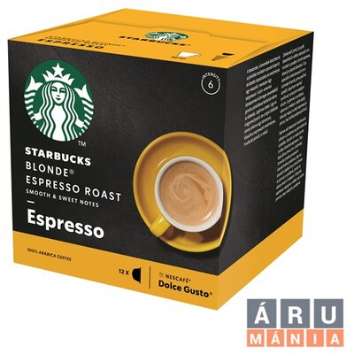 Nescafé Starbucks Dolce Gusto Espresso Blonde Roast kávékapszula 12 db