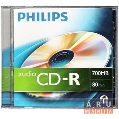 Philips CD-R80 Audio írható CD