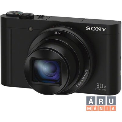 Sony DSC-WX500B fekete digitális fényképezőgép