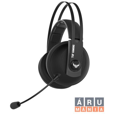 ASUS TUF GAMING H7 acélszürke wireless gamer headset