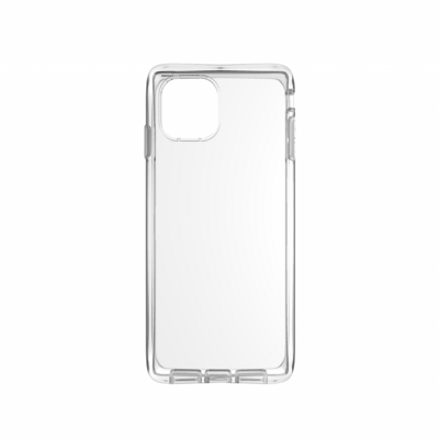 iPhone 12 / 12 Pro vékony TPU szilikon hátlapvédő telefontok, Átlátszó