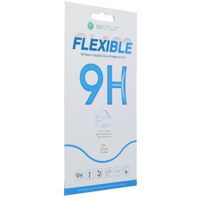 Flexible Nano Glass rugalmas hibrid kijelzővédő üvegfólia - Apple iPhone 12 Pro Max 6,7"