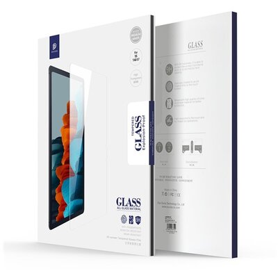 DUX DUCIS kijelzővédő üvegfólia (karcálló, ujjlenyomtmentes, 0.33mm, 9H) , Átlátszó [Samsung Galaxy Tab S7 WIFI (SM-T870), Samsung Galaxy Tab S7 LTE (SM-T875), Samsung Galaxy Tab S7 LTE 5G (SM-T876)]
