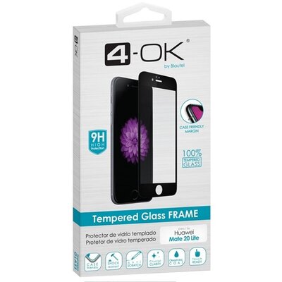 BLAUTEL PRFSFE 4-OK kijelzővédő üvegfólia (3D full glue, íves, teljes felületén tapad, tok barát, karcálló, 9H), Fekete [Samsung Galaxy S20 FE (SM-G780)]