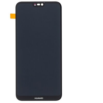 Huawei 23020593TA gyári LCD kijelző + érintőpanel, Fekete [Huawei P20 Lite]