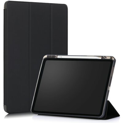 Apple iPad 12.9 2020 tablet védőtok toll tartóval,Fekete