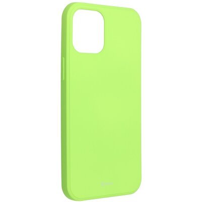 Roar Colorful Jelly matt szilikon hátlapvédő telefontok - Iphone 12 Pro Max, Limezöld