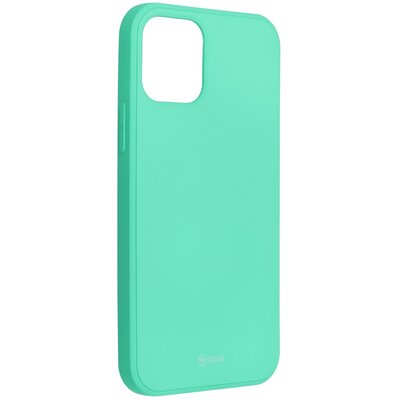 Roar Colorful Jelly matt szilikon hátlapvédő telefontok - Iphone 12 / 12 Pro, Menta