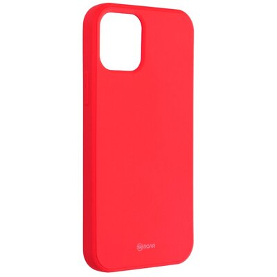 Roar Colorful Jelly matt szilikon hátlapvédő telefontok - Iphone 12 / 12 Pro, Barack piros