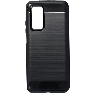 Forcell Carbon szilikon hátlapvédő telefontok, karbon mintás - Xiaomi Mi 10T 5G / Mi 10T Pro 5G, Fekete