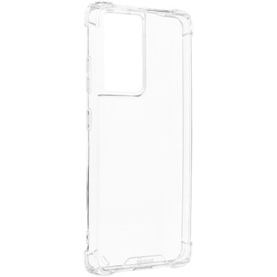 Armor Jelly Case Roar ütésálló szilikon hátlapvédő telefontok - Samsung Galaxy S21 Ultra, Átlátszó