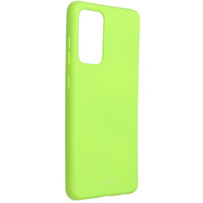 Roar Colorful Jelly matt szilikon hátlapvédő telefontok - Samsung Galaxy A52 5G, Limezöld