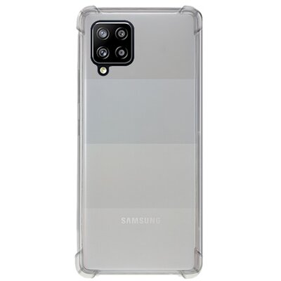 Roar Jelly Armor műanyag hátlapvédő telefontok (szilikon keret, közepesen ütésálló, légpárnás sarok) , Átlátszó [Samsung Galaxy A42 5G (SM-A425F)]