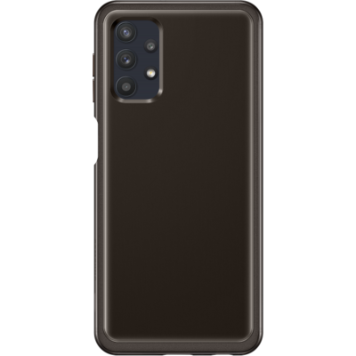 Samsung Galaxy A32 5G soft clear cover gyári hátlapvédő telefontok, Fekete