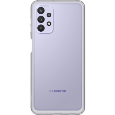 Samsung Galaxy A32 5G soft clear cover gyári hátlapvédő telefontok, Átlátszó
