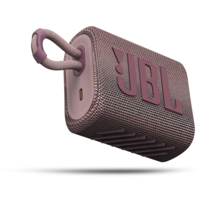 JBL GO3 Hordozható Bluetooth hangszóró,vízálló,Pink