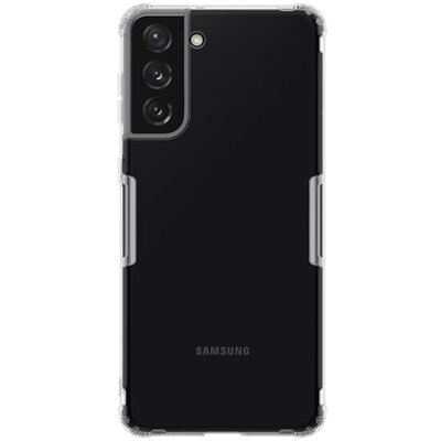 Nillkin Nature szilikon hátapvédő telefontok (közepesen ütésálló, légpárnás sarok, 0.6 mm, ultravékony), Átlátszó [Samsung Galaxy S21+ Plus (SM-G996) 5G]