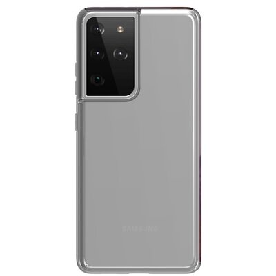 Szilikon hátlapvédő telefontok (ultravékony), Átlátszó [Samsung Galaxy S21 Ultra (SM-G998) 5G]