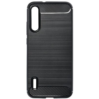 Forcell Carbon szilikon hátlapvédő telefontok, karbon mintás - Xiaomi POCO X3, Fekete